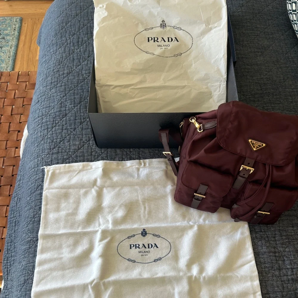 Prada Re-Edition 1978 small Re-Nylon backpack NEW in box! - Picture 6 of 12